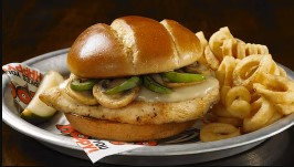 Hooters Smothered Chicken Sandwich